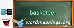 WordMeaning blackboard for basketeer